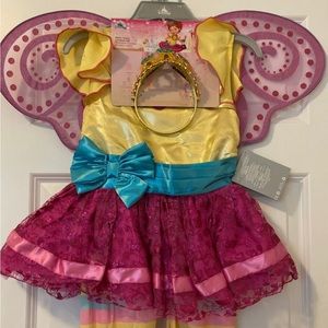 New with tags Disney Fancy Nancy Costume size 7/8